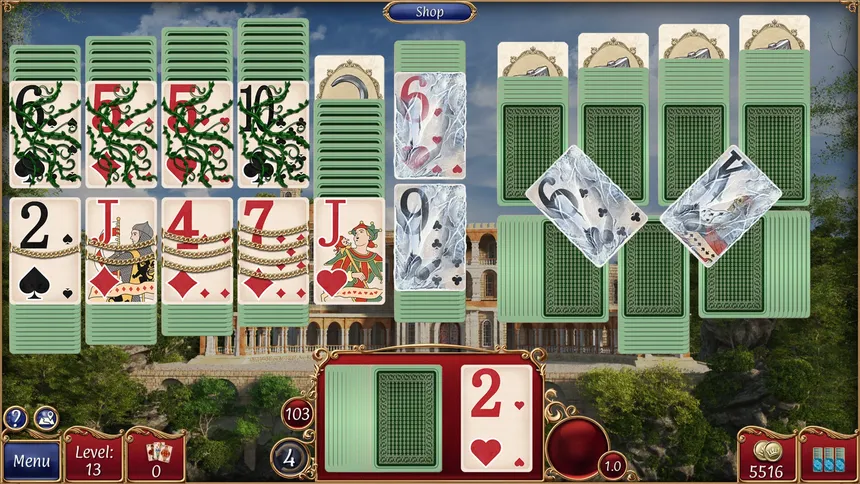 Скриншот 2 к игре Jewel Match Solitaire Seasons - Collector's Edition
