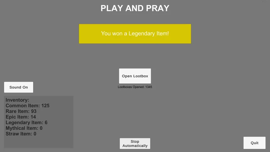 Скриншот 3 к игре Play And Pray