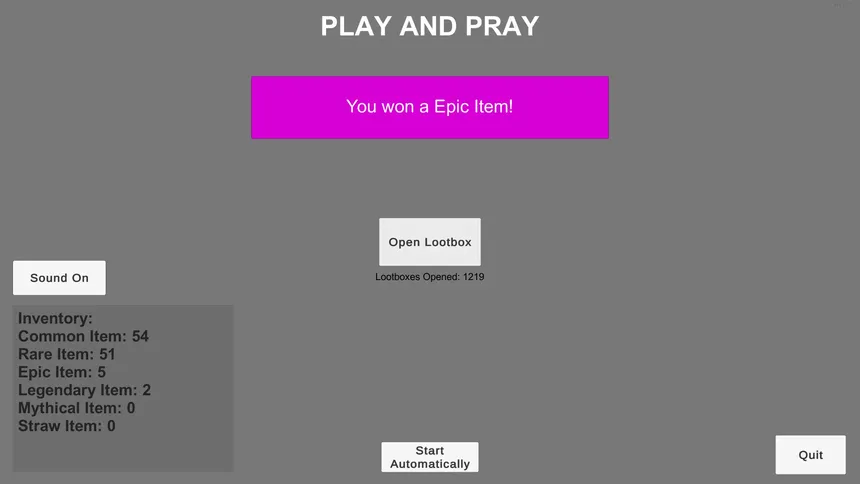 Скриншот 4 к игре Play And Pray