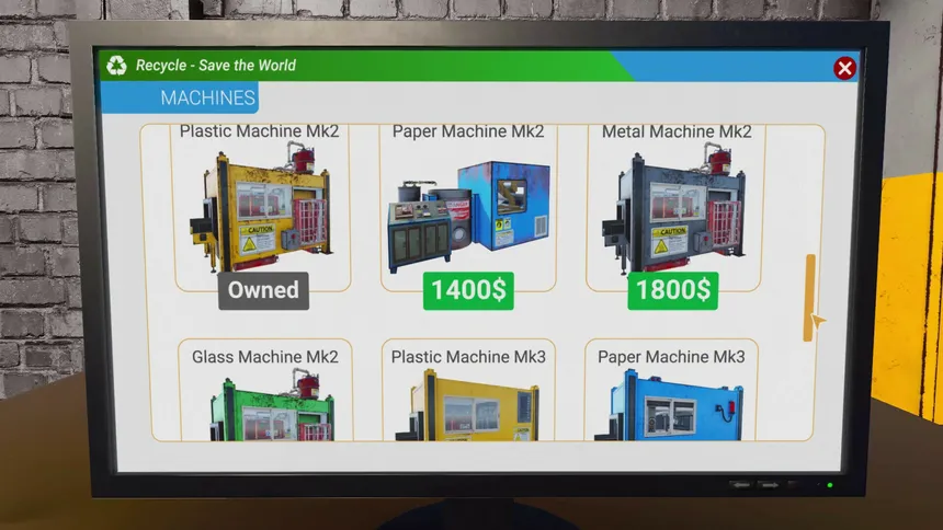 Скриншот 3 к игре Recycling Center Simulator: Prologue