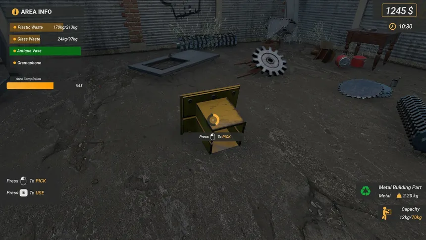 Скриншот 4 к игре Recycling Center Simulator: Prologue