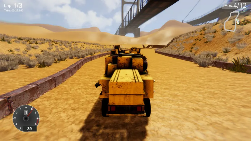 Скриншот 1 к игре Carpocalypse RC Racing