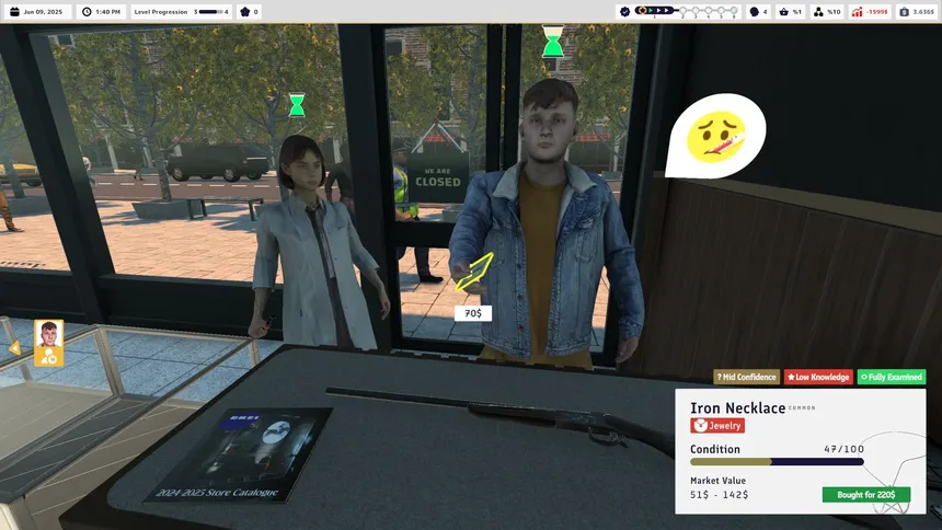 Скриншот 3 к игре Pawnbroker Simulator: First Haggle