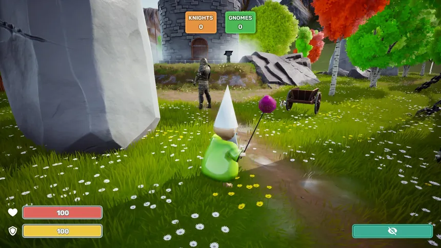 Скриншот 1 к игре Gnomes vs Knights