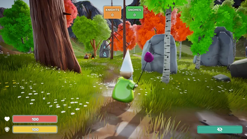 Скриншот 4 к игре Gnomes vs Knights