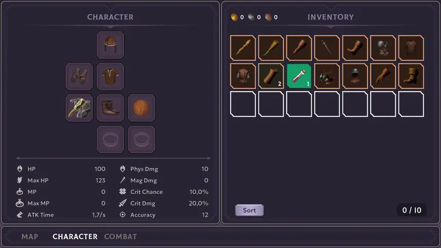 Скриншот 2 к игре Greenhaven Realms - Idle RPG
