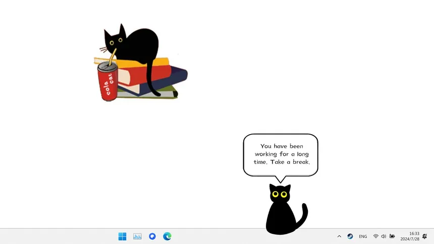 Скриншот 3 к игре Cat On My Desktop