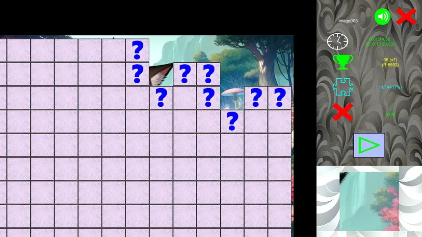 Скриншот 2 к игре Tehawar Puzzle!
