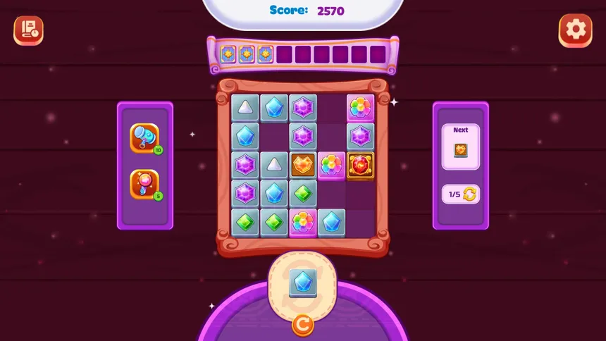 Скриншот 2 к игре Magic Jewelry Craft
