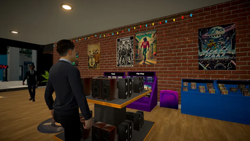 Скриншот 2 к игре Record Shop Simulator
