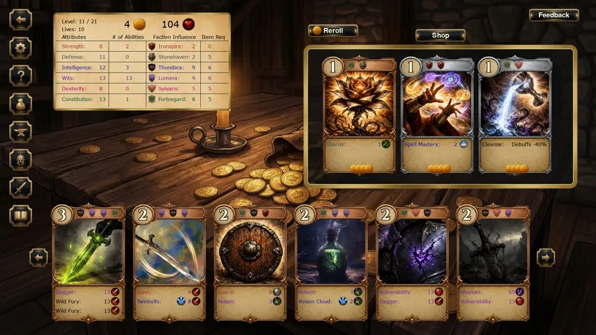Скриншот 1 к игре CardCraft Champions