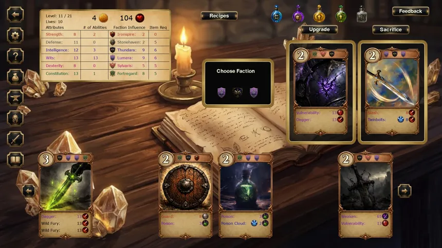 Скриншот 2 к игре CardCraft Champions