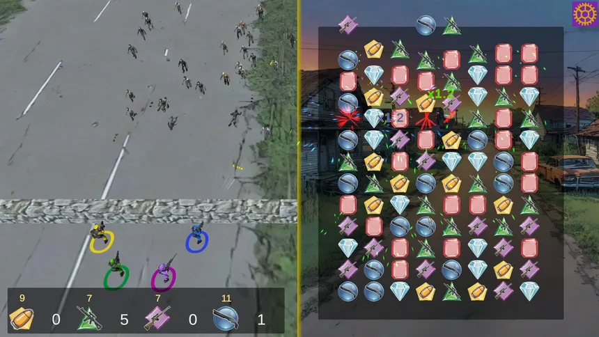 Скриншот 1 к игре Match Kill Survive