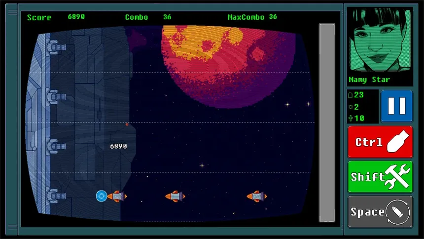 Скриншот 1 к игре Space Valkyries