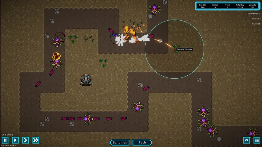 Скриншот 1 к игре Rampart Defense