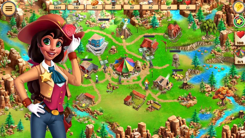 Скриншот 1 к игре Country Tales 2: New Frontiers Collector's Edition