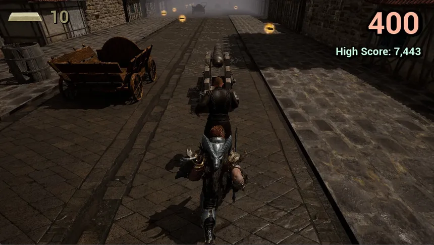 Скриншот 1 к игре Medieval Marathon: A Quest for Gold