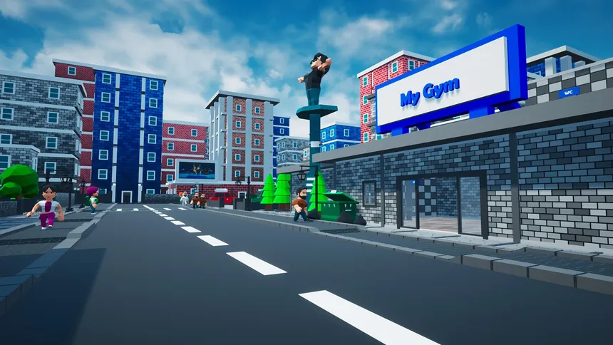 Скриншот 1 к игре Gym Simulator Ultimate