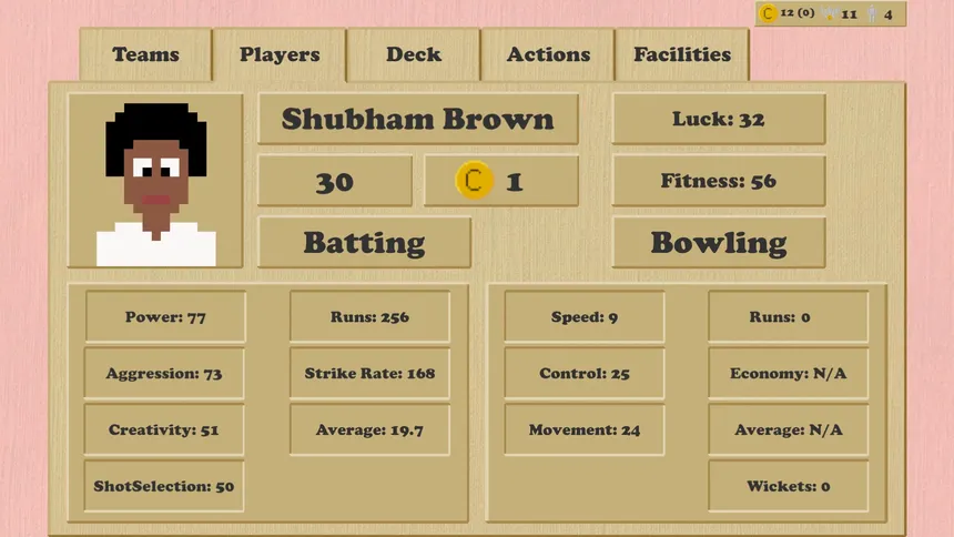 Скриншот 3 к игре Cool Cucumber Cricket Manager