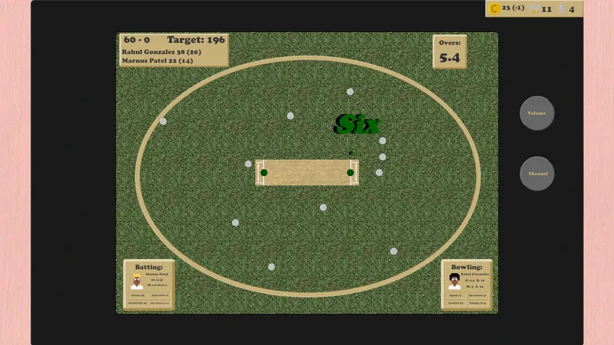 Скриншот 6 к игре Cool Cucumber Cricket Manager