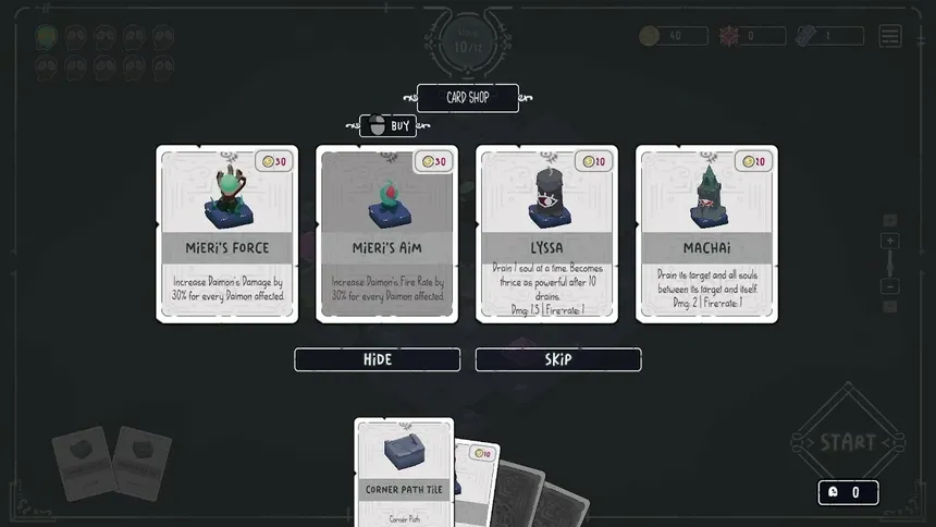Скриншот 3 к игре Garden of Wandering Souls: Roguelite Tower Defense