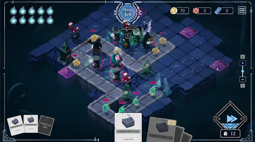 Скриншот 4 к игре Garden of Wandering Souls: Roguelite Tower Defense