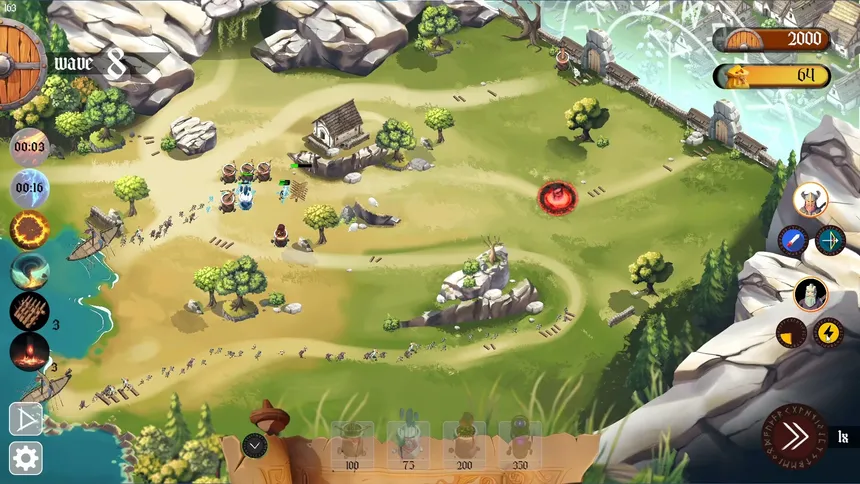 Скриншот 3 к игре Norse Legends: Tower Defense