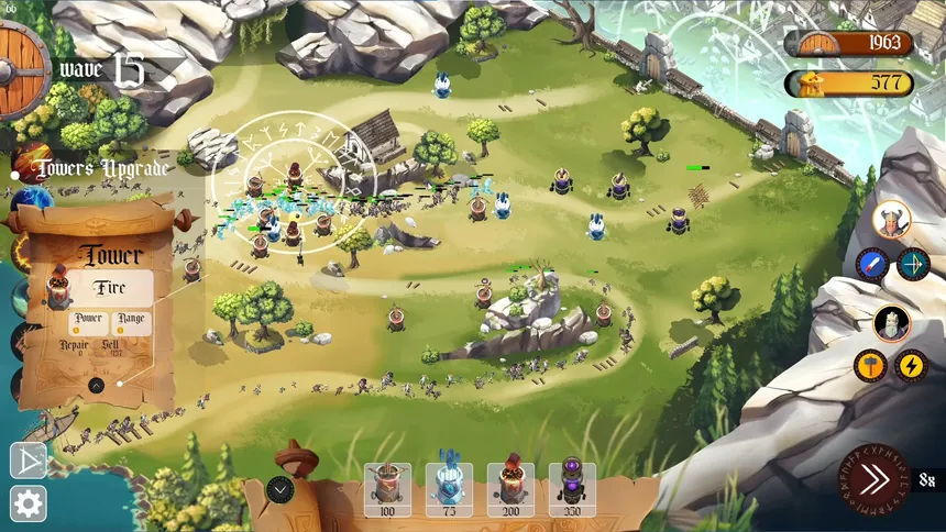 Скриншот 5 к игре Norse Legends: Tower Defense