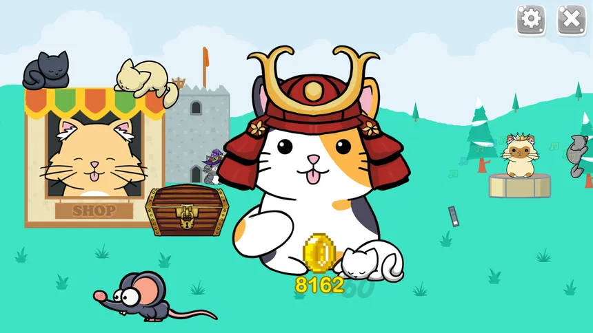 Скриншот 1 к игре The King Cat Clicker