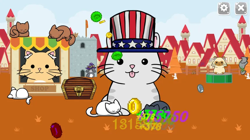 Скриншот 2 к игре The King Cat Clicker