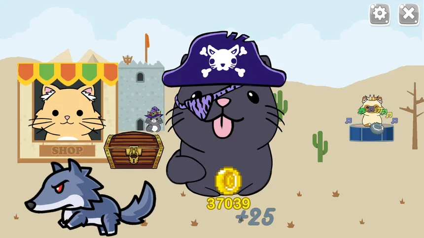 Скриншот 3 к игре The King Cat Clicker