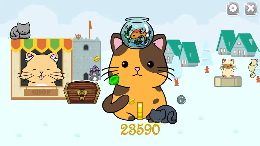 Скриншот 6 к игре The King Cat Clicker