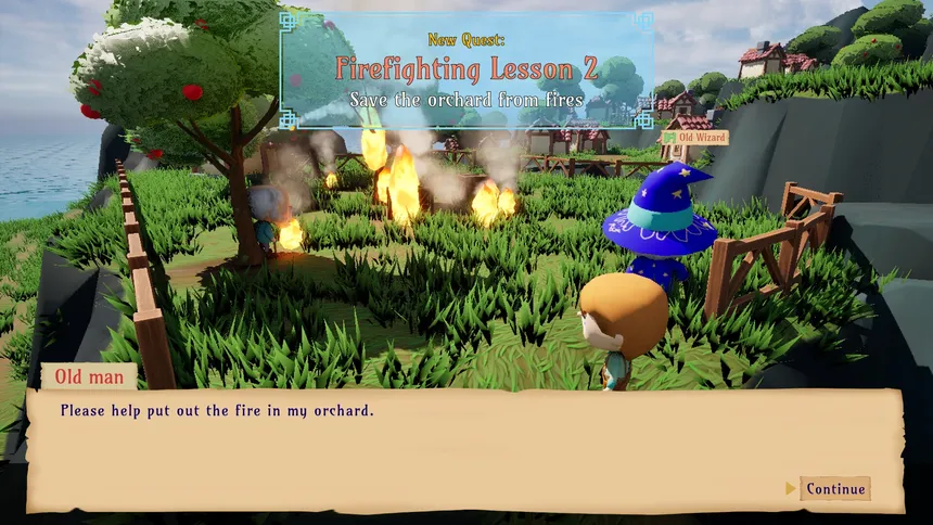 Скриншот 5 к игре Firefighter Wizard: The Elemental Order