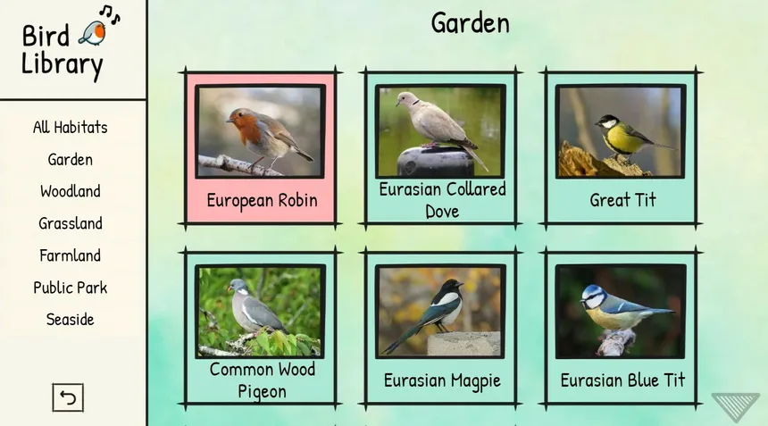 Скриншот 4 к игре BirdLingo: A birdsong learning game