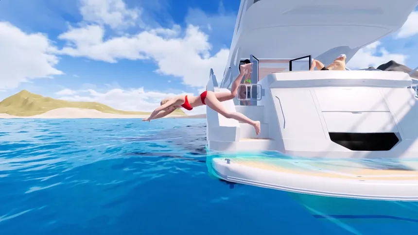 Скриншот 1 к игре Yacht Life Simulator
