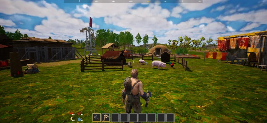 Скриншот 1 к игре ArkCraft: The Rebirth of the World