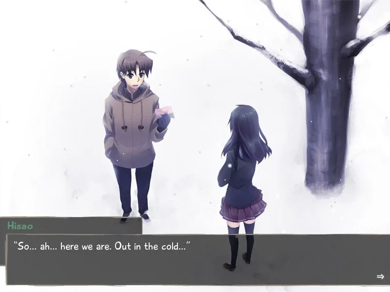 Скриншот 1 к игре Katawa Shoujo
