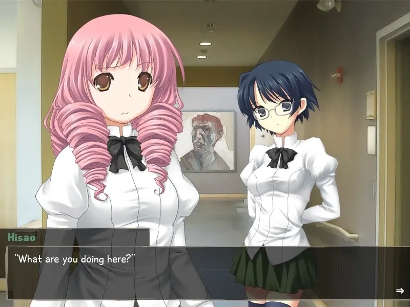 Скриншот 2 к игре Katawa Shoujo