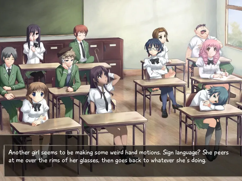 Скриншот 6 к игре Katawa Shoujo