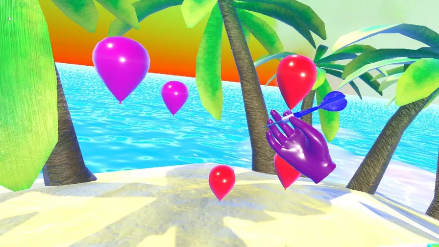 Скриншот 1 к игре I Hate Balloons VR