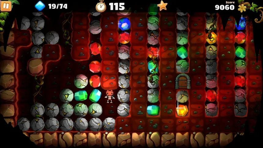 Скриншот 2 к игре BOULDER DASH 40th Anniversary