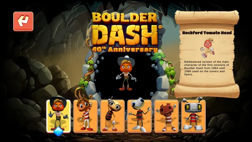 Скриншот 8 к игре BOULDER DASH 40th Anniversary