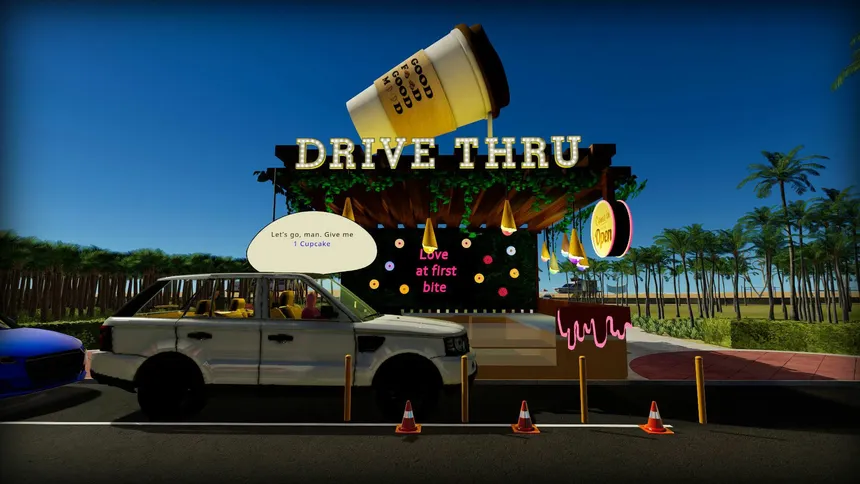 Скриншот 6 к игре Drive Thru Miami - Restaurant Simulator