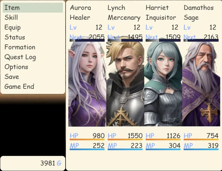 Скриншот 2 к игре Dragon Daughter