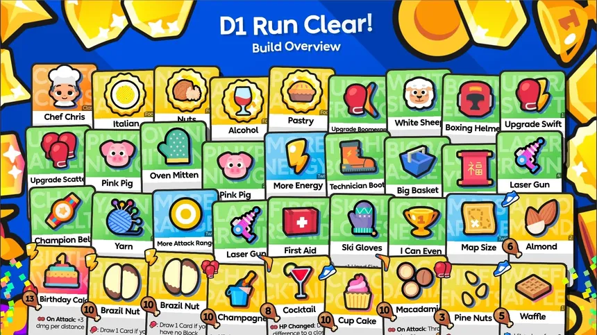 Скриншот 4 к игре Food Fight Fiesta: Multi-Use Cards
