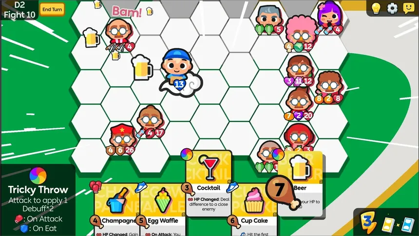 Скриншот 5 к игре Food Fight Fiesta: Multi-Use Cards