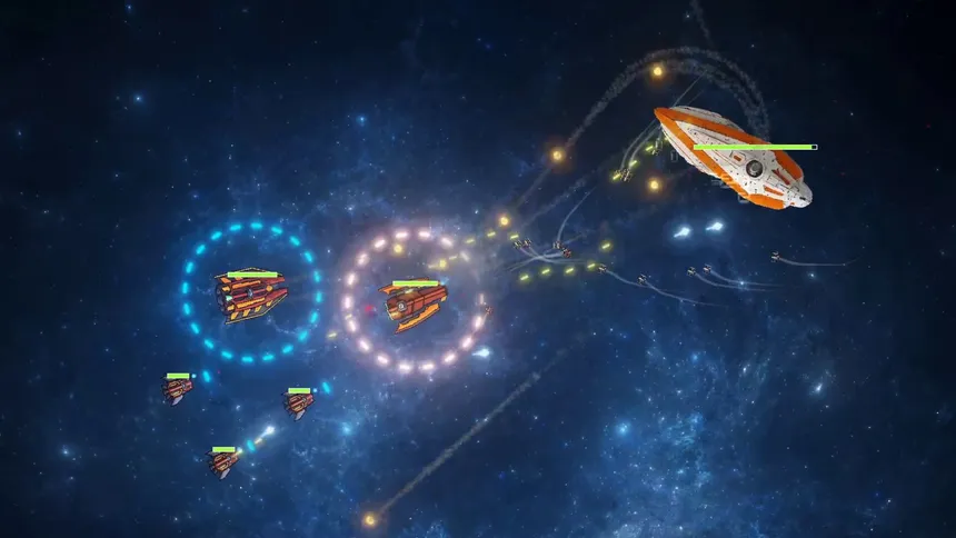 Скриншот 1 к игре Solar - Survival Space Battle Simulator