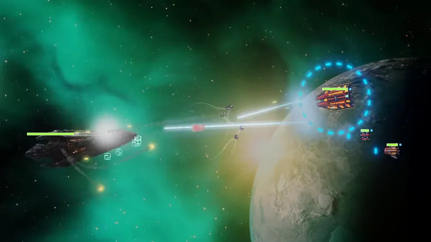 Скриншот 3 к игре Solar - Survival Space Battle Simulator