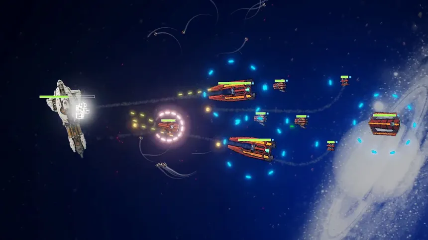 Скриншот 5 к игре Solar - Survival Space Battle Simulator