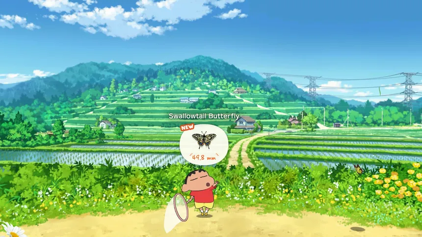 Скриншот 1 к игре Shin chan: Shiro and the Coal Town